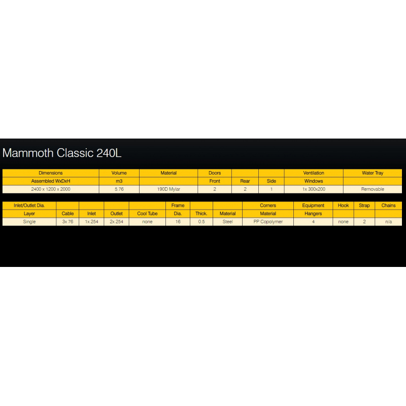 Mammoth Classic DS240L