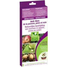 NEMATODES CONTRE LE CARPOCAPSE DE LA POMME, POIRE ET NOIX pour 8 arbres