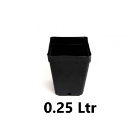 Vierkante pot 7x7x8cm (0,25ltr)