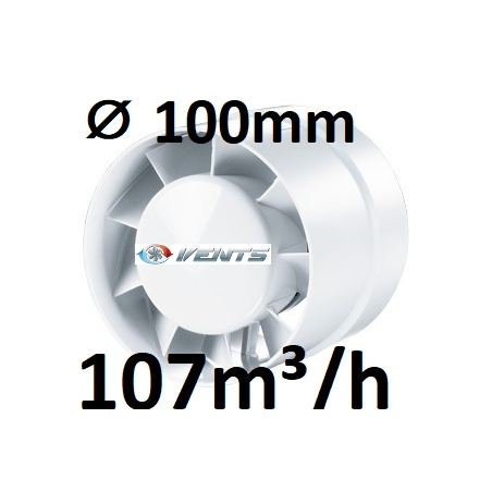 VK 100 (107m³/h) Mini In-Line Fan