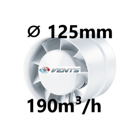 Vents VK 125 (190m³/h)