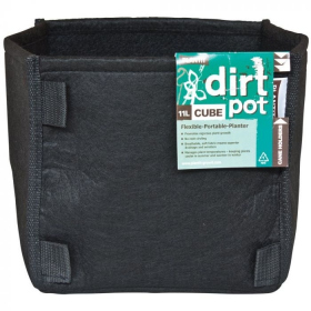 Square Base Dirt Pot 11ltr