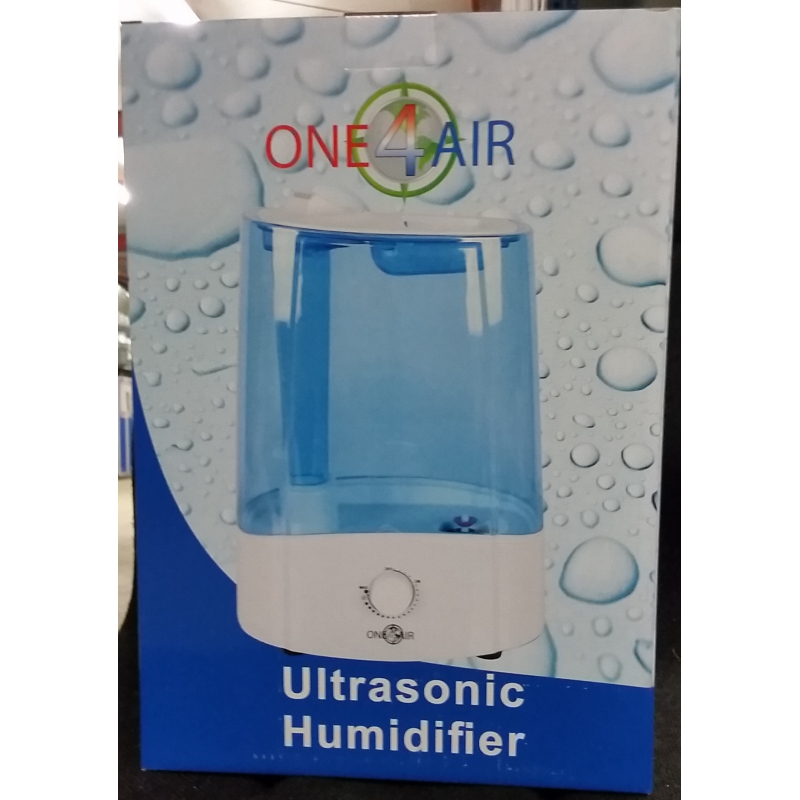 Luchtbevochtiger Ultrasoon 6 Lt 250 ml/H
