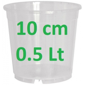 Pot transparent Orchidée 0.75ltr