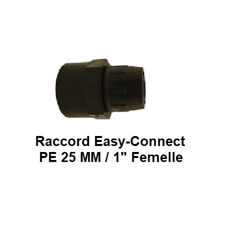 Connecteur Easy-Connect PE 25 Femelle 1"