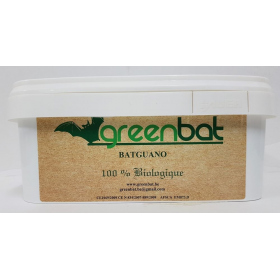 Guano de chauve-souris 3 kg  Greenbat Pellets ( Granulés) en pot