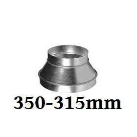Verloopstuk 355mm-315mm