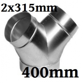Connecteur Y  400-315-315 mm