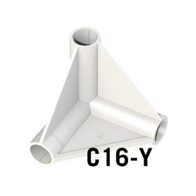 Corner Y 3 Axes ø 16mm