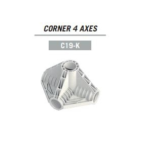 Corner K 4 Axes ø 19mm