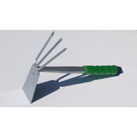 Kleine drietandige schuimspaan