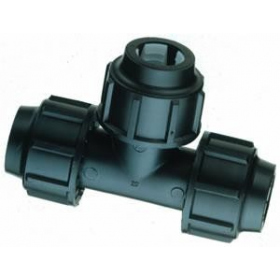 Connecteur T PE 25mm