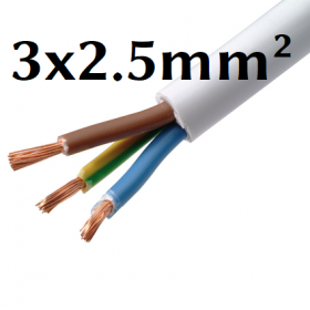 Flexibele elektrische kabel met grote doorsnede per...