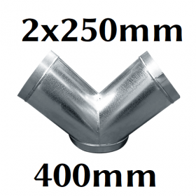 Connecteur Y 400-(2x)250