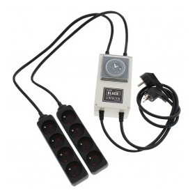 Timer lumii black contactor 8 x