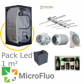 Pack culture 1m2 LED